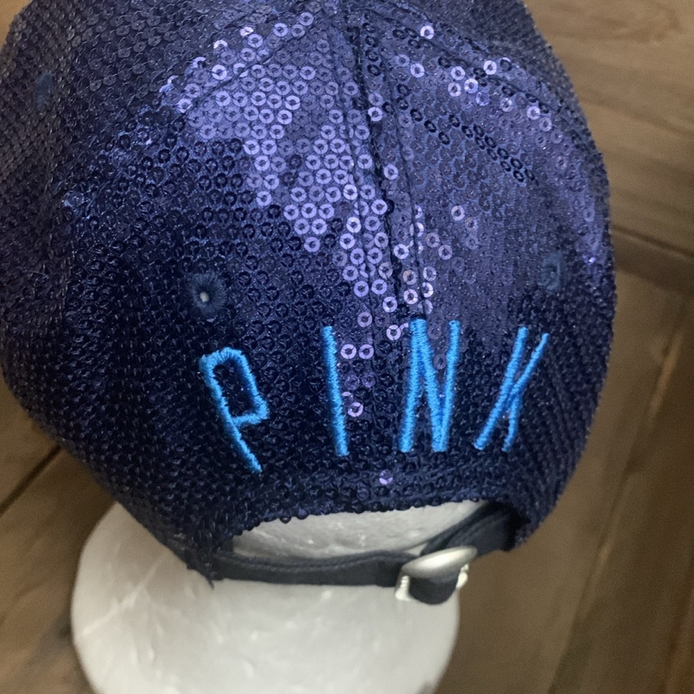 Los Angeles Chargers Women's Victoria's Secret PINK® Bling Sequin Dazzle cap - Picture 5 of 12